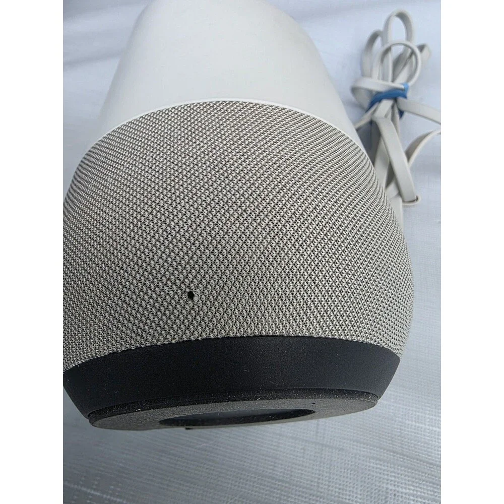 Google Home Smart Assistant SPEAKER VOICE Google ASSIST White Slate